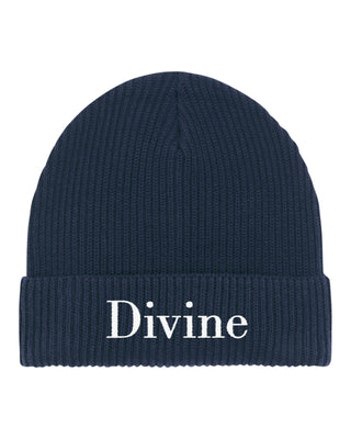 Beanie Fisherman Brodé "Divine"