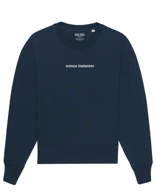 Sweatshirt Classic Brodé "Somos Instantes"