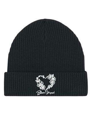 Beanie Fisherman Brodé "Bloom Mood"