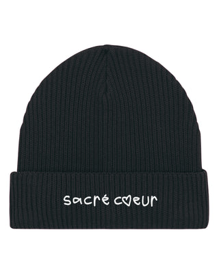 Beanie Fisherman Brodé "Sacré Coeur"