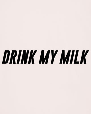 T-shirt Classic Brodé "Drink My Milk"