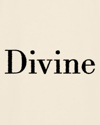 T-shirt Oversize Brodé “Divine"