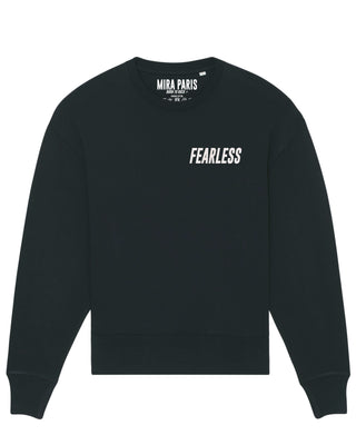 Sweatshirt Oversize Brodé "Fearless"