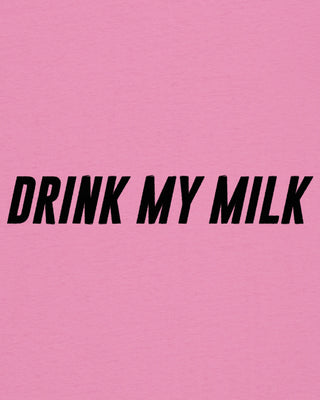 T-shirt Classic Brodé "Drink My Milk"