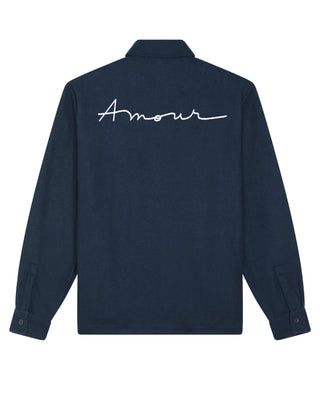 Chemise Oversize Brodée "Amour"