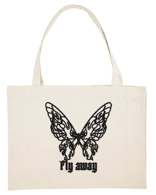 Shopping Bag Brodé "Fly Away"