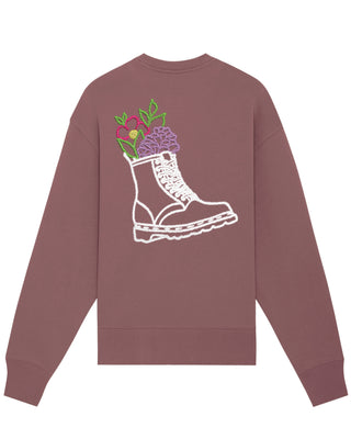 Sweatshirt Oversize Brodé "Boots"