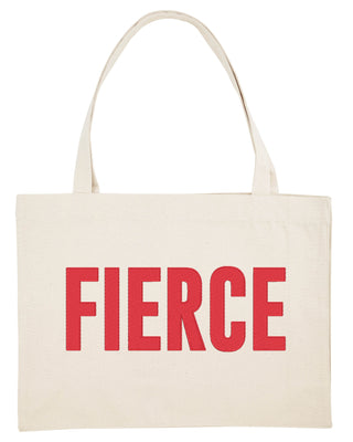 Shopping Bag Brodé "Fierce"