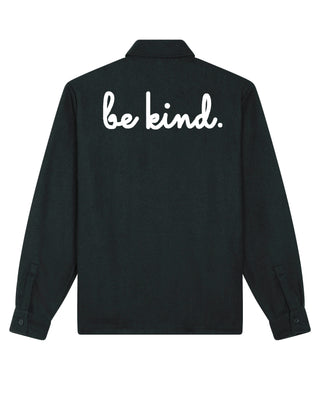 Chemise Oversize Brodée "Be Kind"