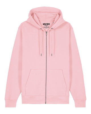 Hoodie à Zip Brodé "Amour"