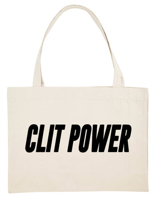 Shopping Bag Brodé "Clit Power"