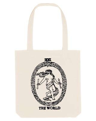 Tote Bag Brodé "The World"