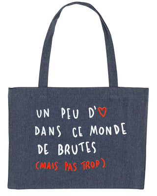 Shopping Bag Brodé "Brute"