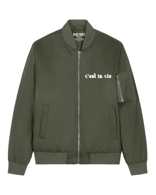 Veste Bomber Brodée "C'est La Vie"