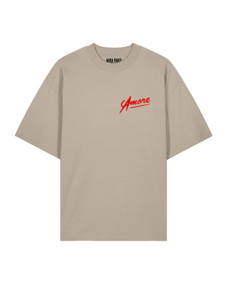 T-shirt Oversize Brodé "Amore"