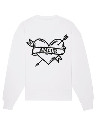 Sweatshirt Classic Brodé "Amour"