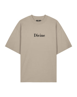 T-shirt Oversize Brodé “Divine"