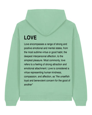 Hoodie Oversize "Love Definition"