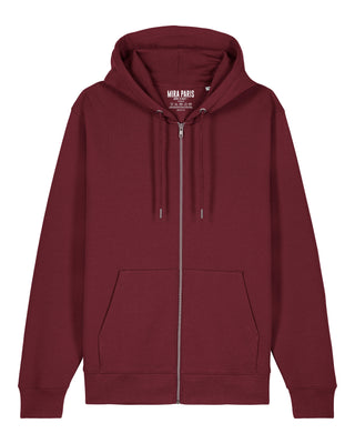 Hoodie à Zip Brodé "Brute"