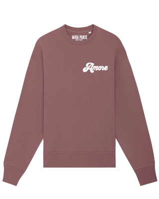 Sweatshirt Oversize Brodé "Amore"