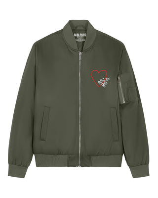 Veste Bomber Brodée "Pins"