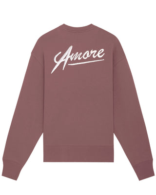 Sweatshirt Oversize Brodé "Amore"