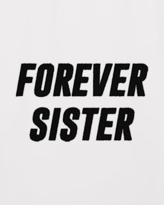 T-shirt Oversize Brodé “Forever Sister"