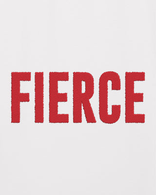 T-shirt Oversize Brodé "Fierce"