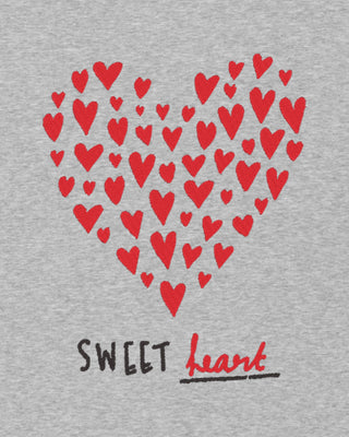 Sweatshirt Classic Brodé "Sweet Heart"