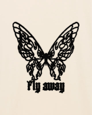 T-shirt Oversize Brodé "Fly Away"