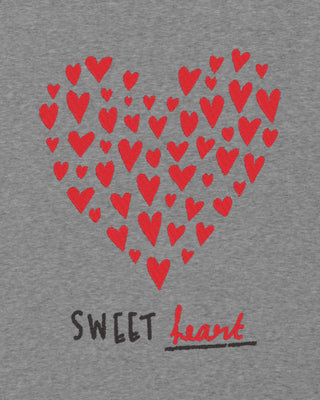 Sweatshirt Classic Brodé "Sweet Heart"