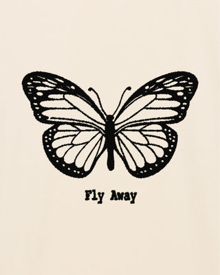 T-shirt Oversize Brodé "Fly Away"