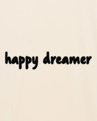 T-shirt Oversize Brodé “Happy Dreamer"