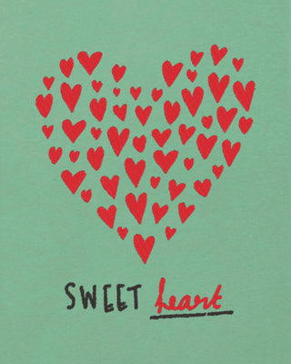 Sweatshirt Classic Brodé "Sweet Heart"