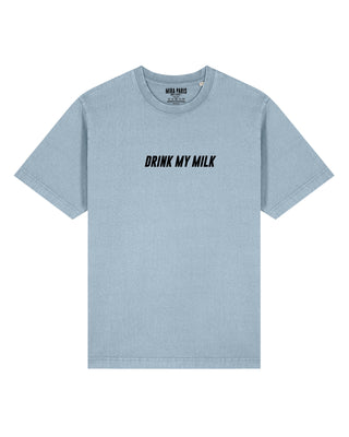 T-shirt Classic Brodé "Drink My Milk"