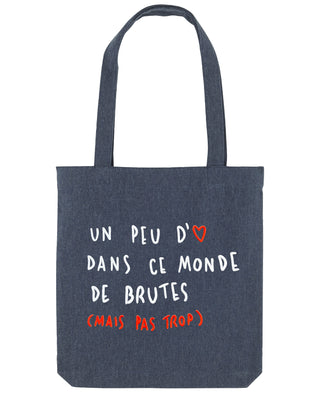 Tote Bag Brodé "Brute"