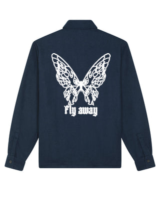 Chemise Oversize Brodée "Fly Away"