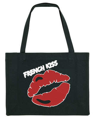 Shopping Bag Brodé "French Kiss"