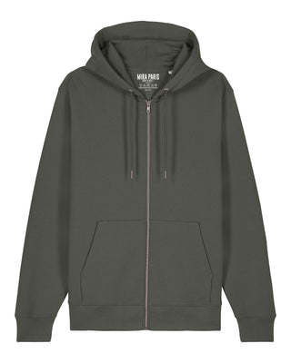 Hoodie à Zip Brodé "Arrow"