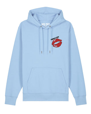 Hoodie Classic Brodé "French Kiss"