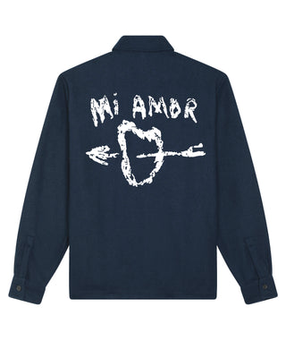 Chemise Oversize Brodée "Mi Amor"