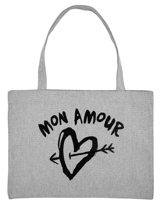 Shopping Bag Brodé "Mon Amour"