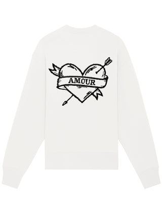 Sweatshirt Classic Brodé "Amour"