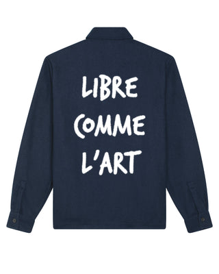 Chemise Oversize Brodée "Libre Comme L'Air"