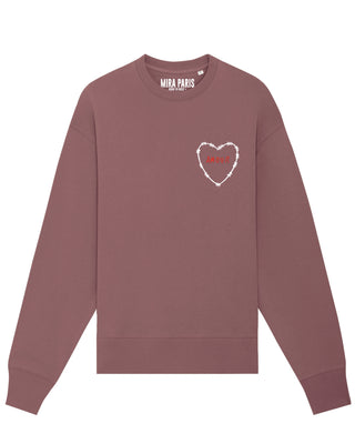 Sweatshirt Classic Brodé "Amour"