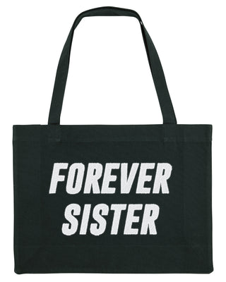 Shopping Bag Brodé "Forever Sister"