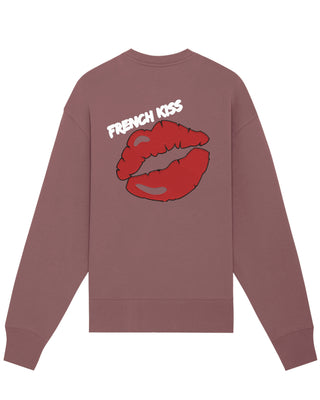 Sweatshirt Oversize Brodé "French Kiss"