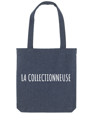 Tote Bag Brodé "La Collectionneuse"