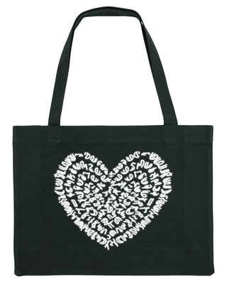 Shopping Bag Brodé "Corazon"