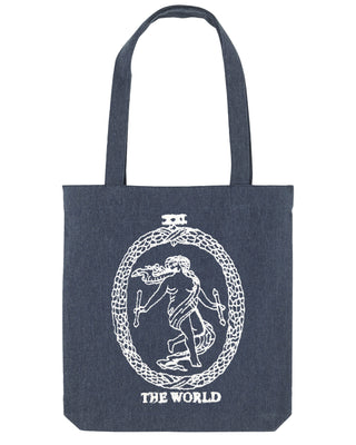 Tote Bag Brodé "The World"